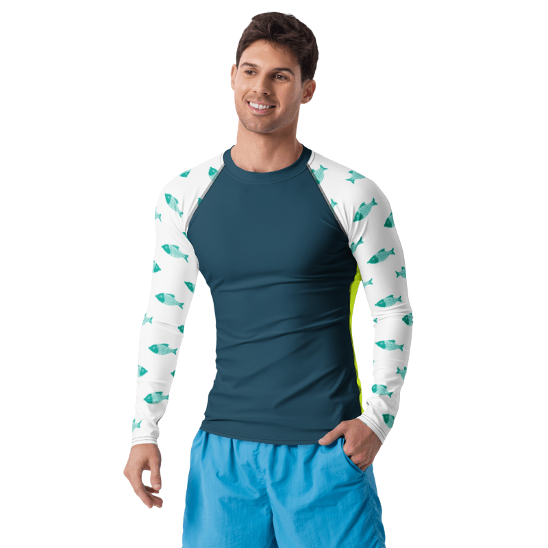 Green Fish - Rash Guard Long Sleeve