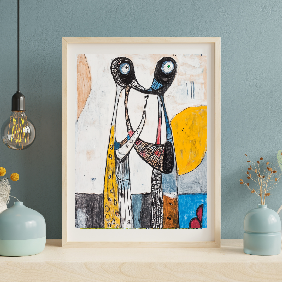 Gel Pen Serenade by the Shore