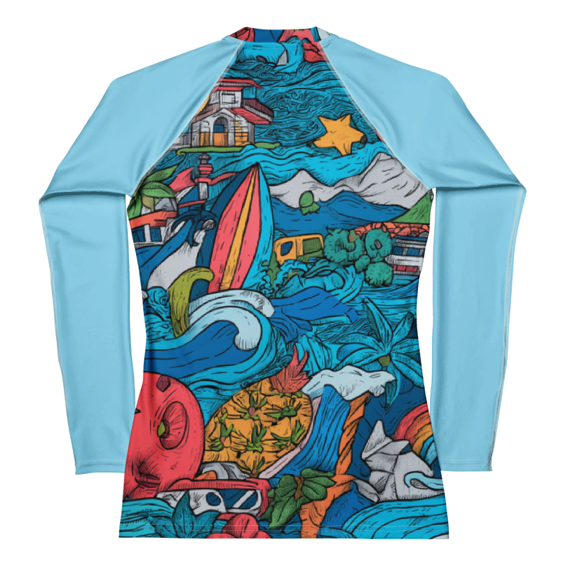 Island - Rash Guard Long Sleeve