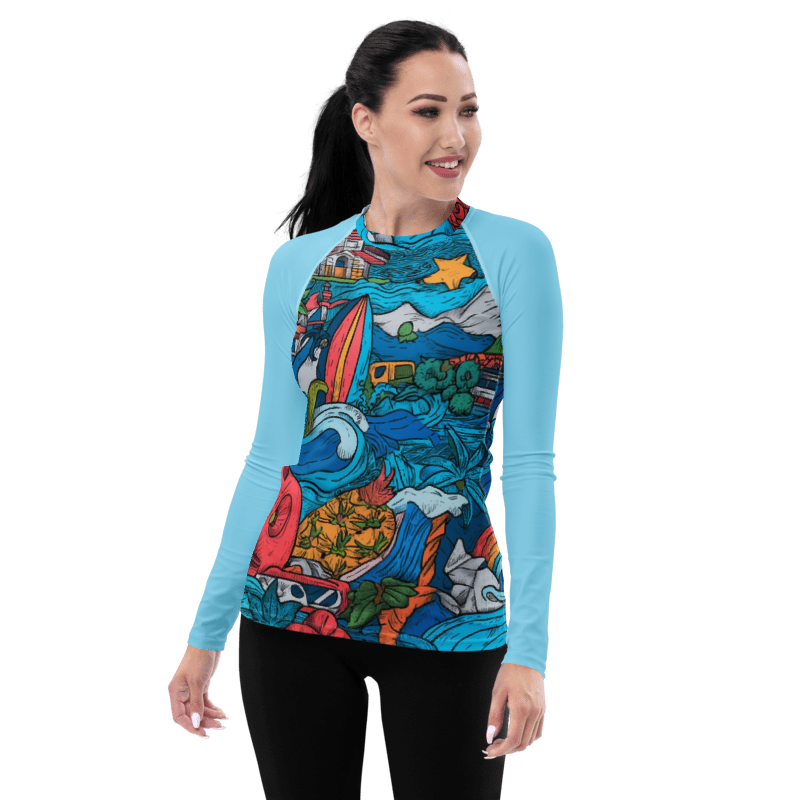 Island - Rash Guard Long Sleeve