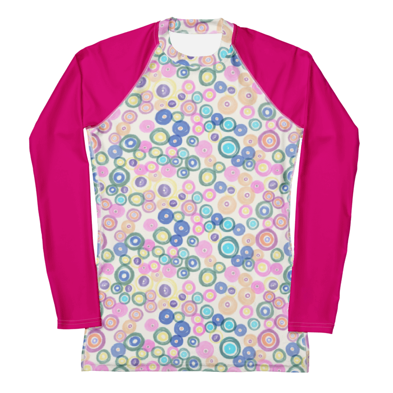 Bubbles - Rash Guard Long Sleeve