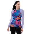 Flowers - Rash Guard Long Sleeve