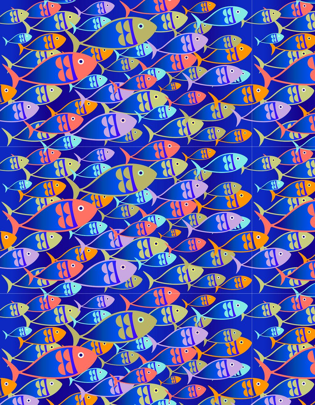 Board Short - Fish