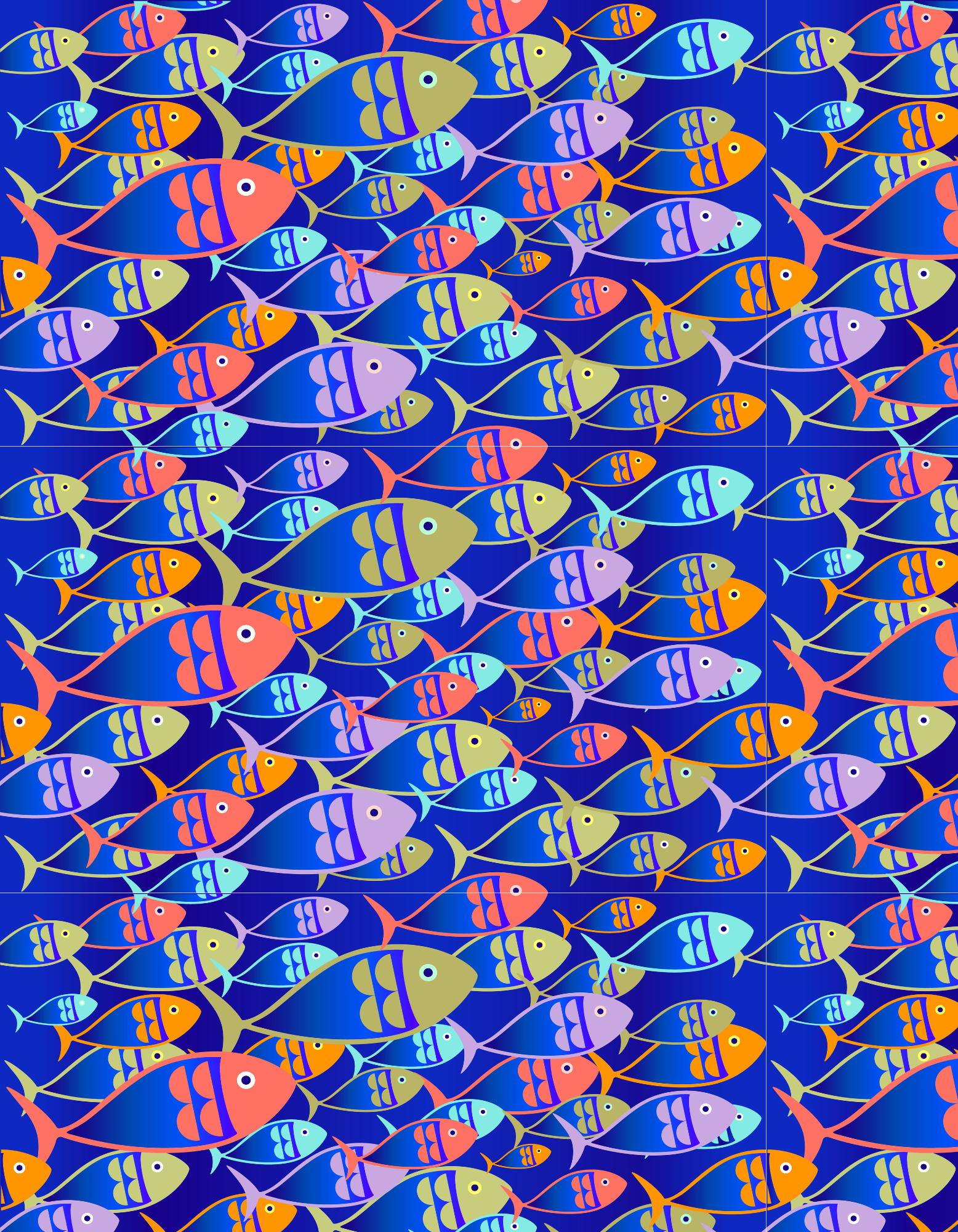 Board Short - Fish
