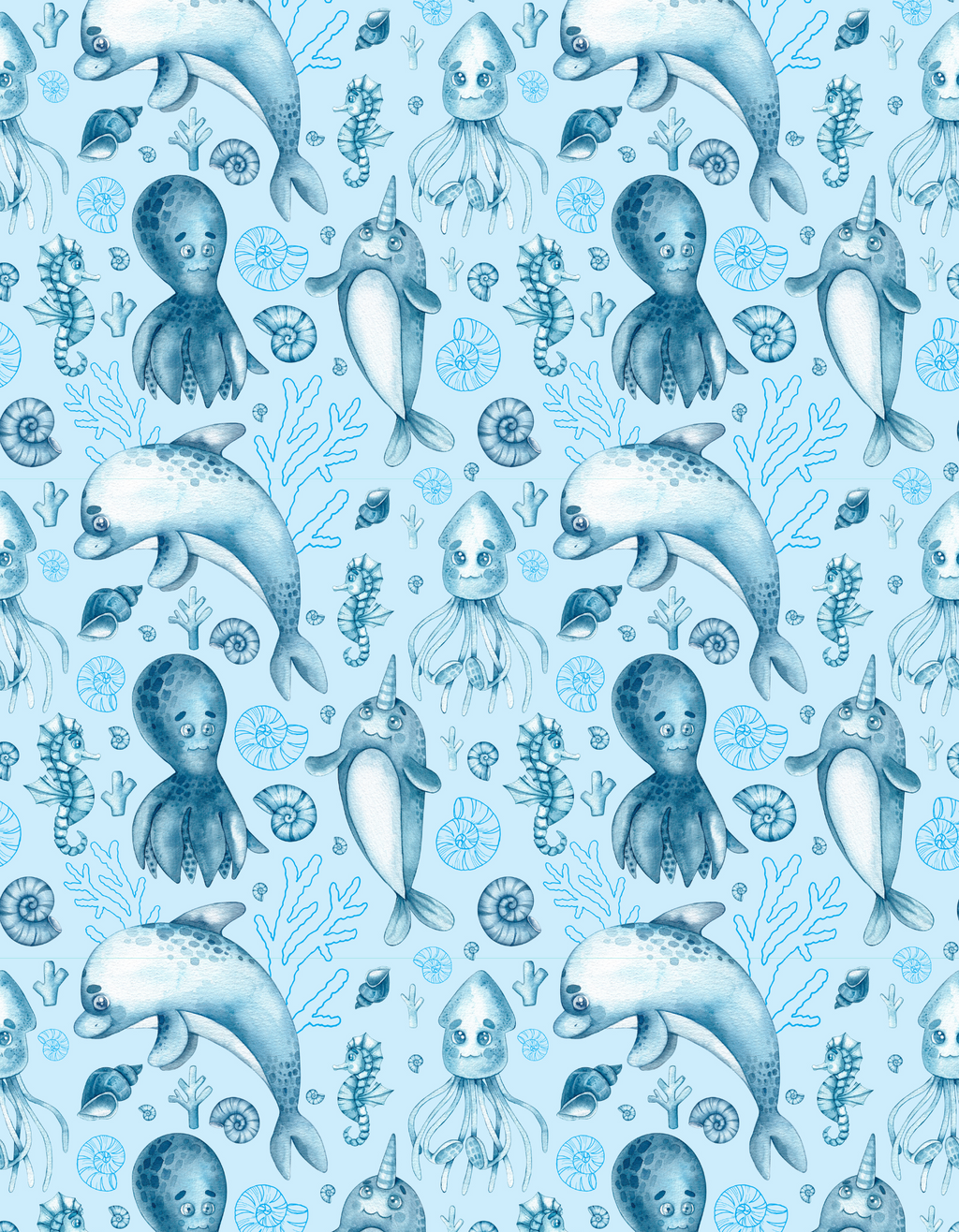 Board Short - Ocean Life