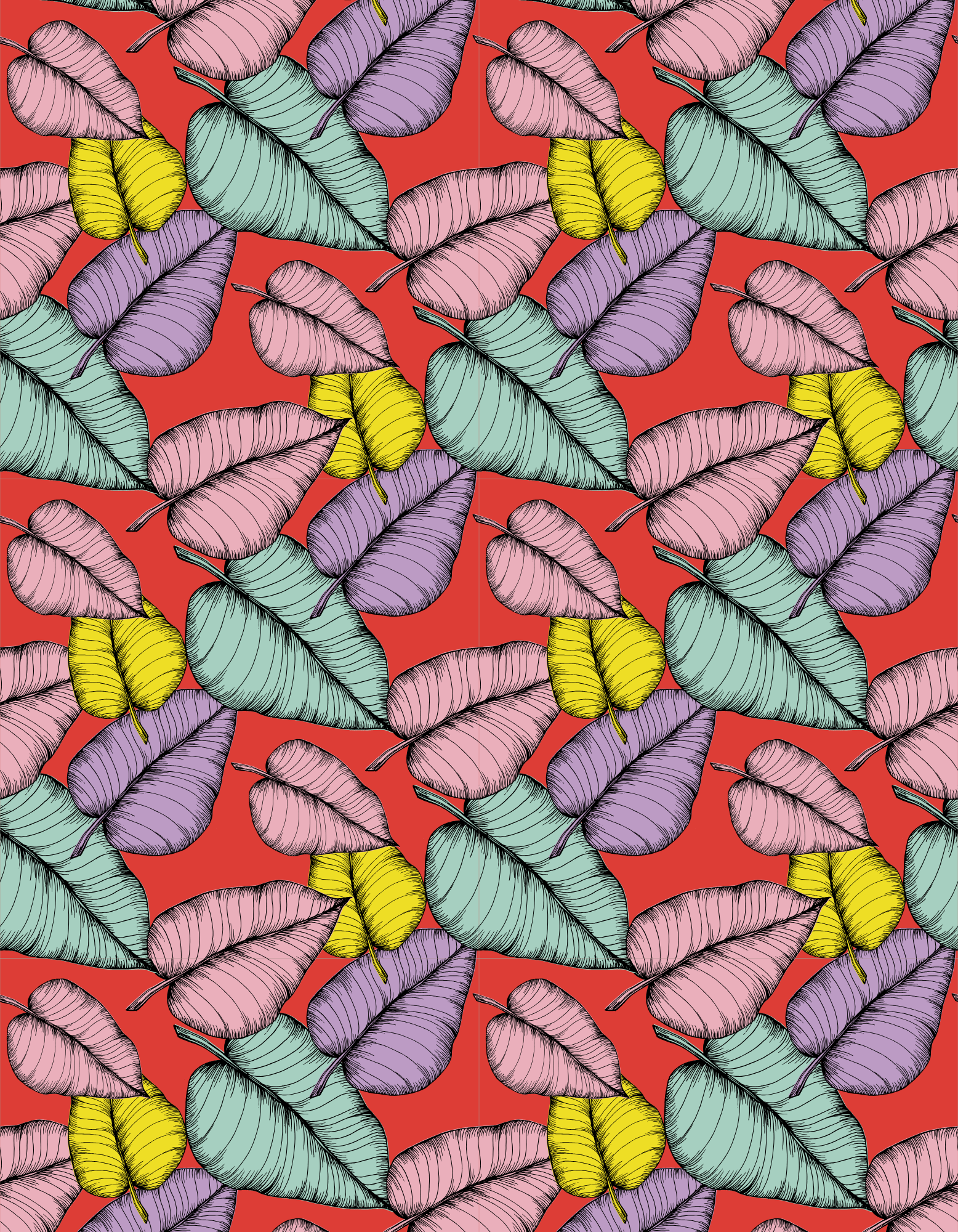 Board Short - Retro Tropical Vibes