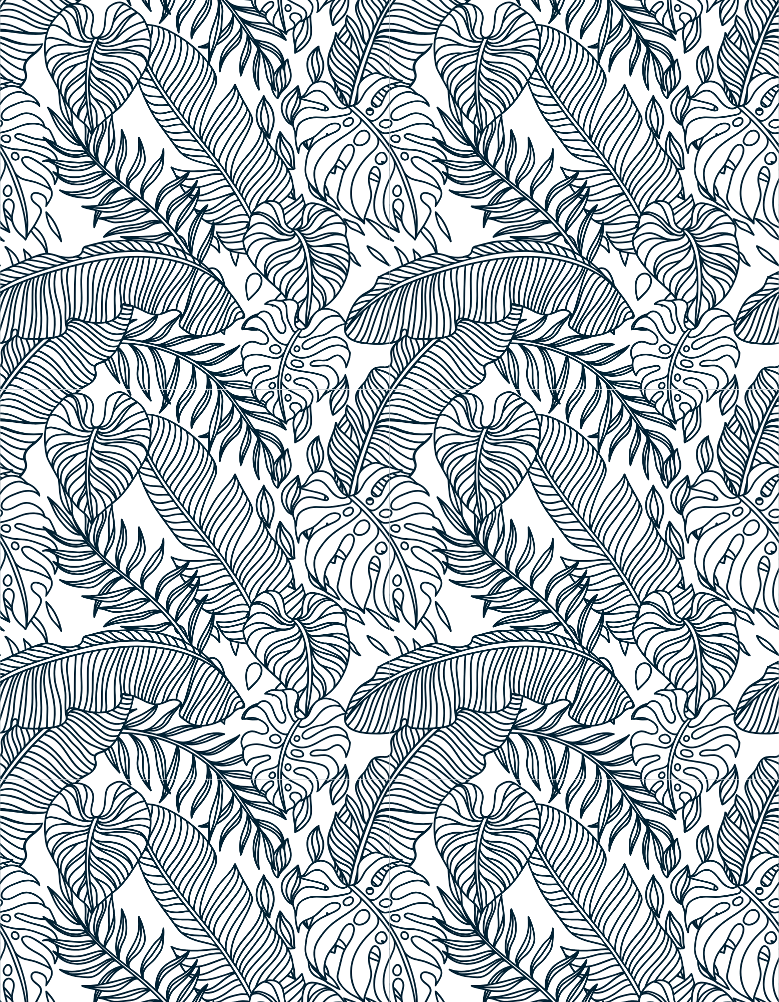 Golf Polo - Grey Foliage