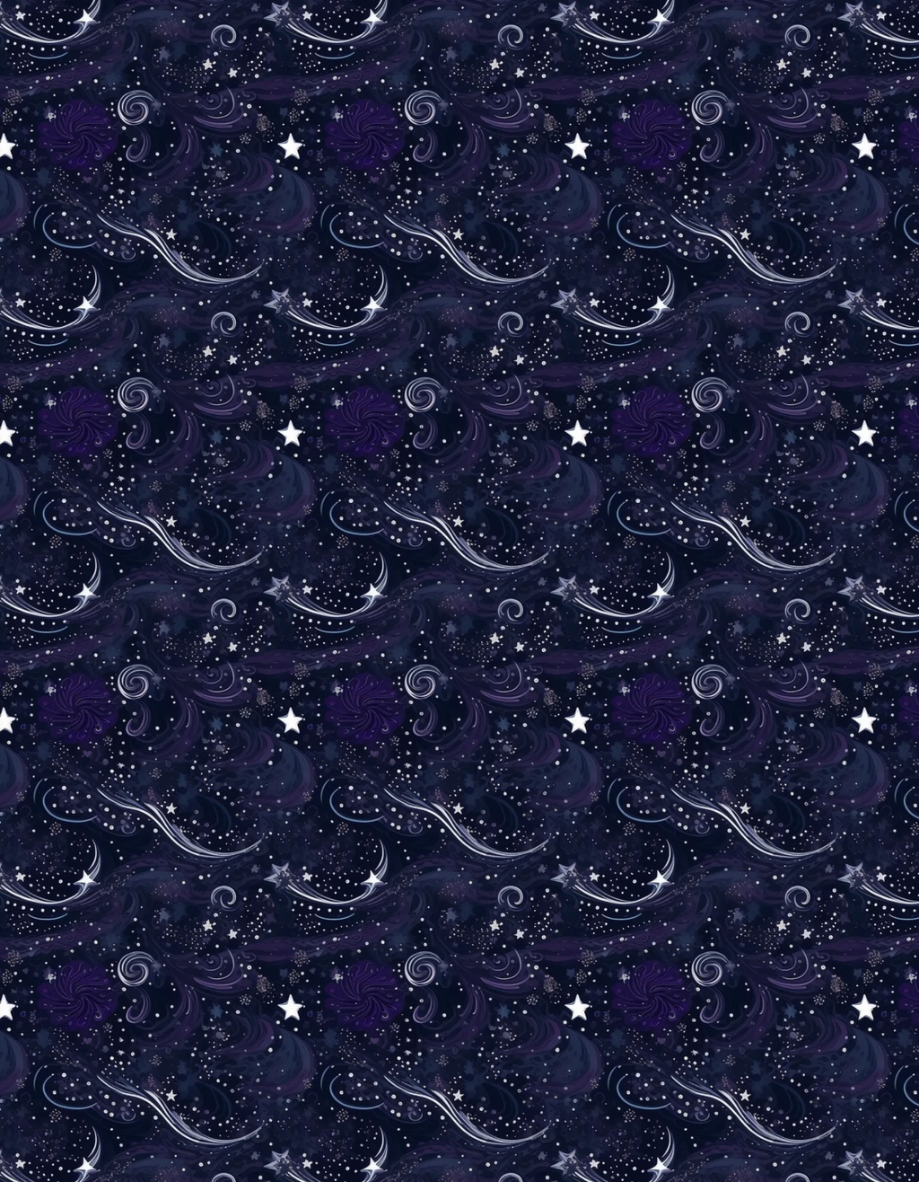 Golf Polo - Starry Night Sky