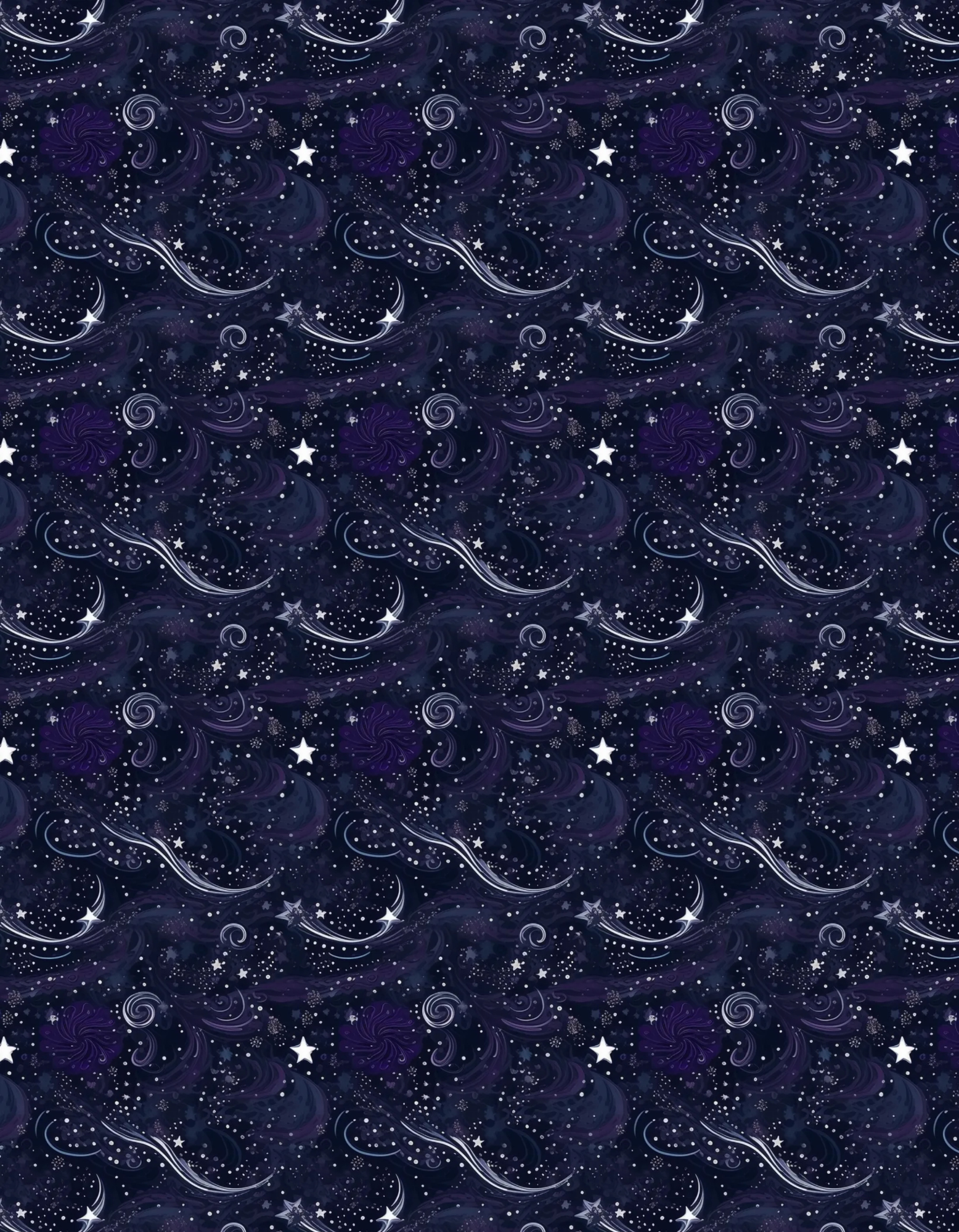 Golf Polo - Starry Night Sky