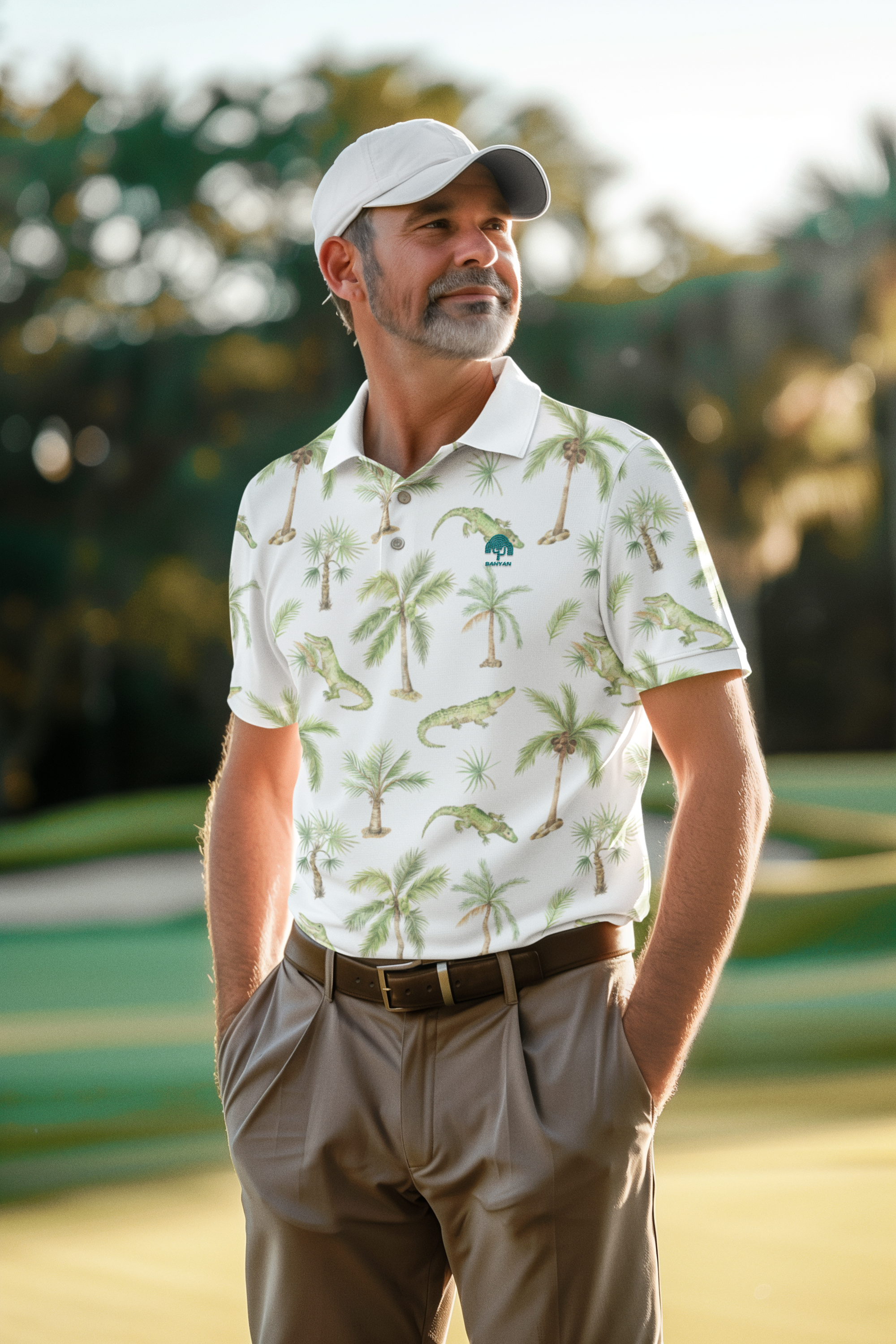 Golf Polo - Gator Palm