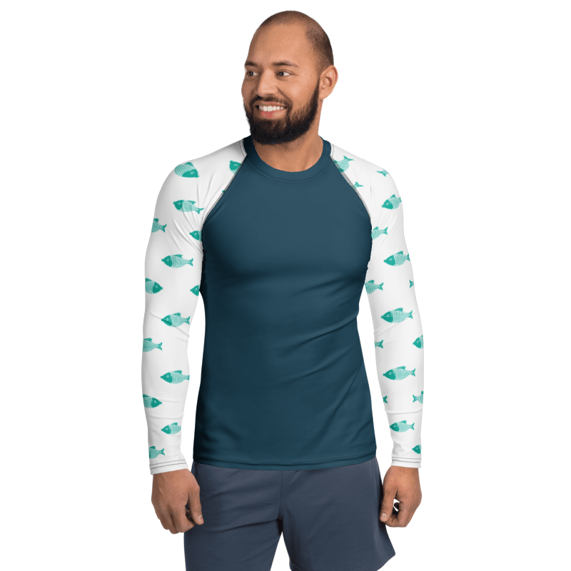 Green Fish - Rash Guard Long Sleeve