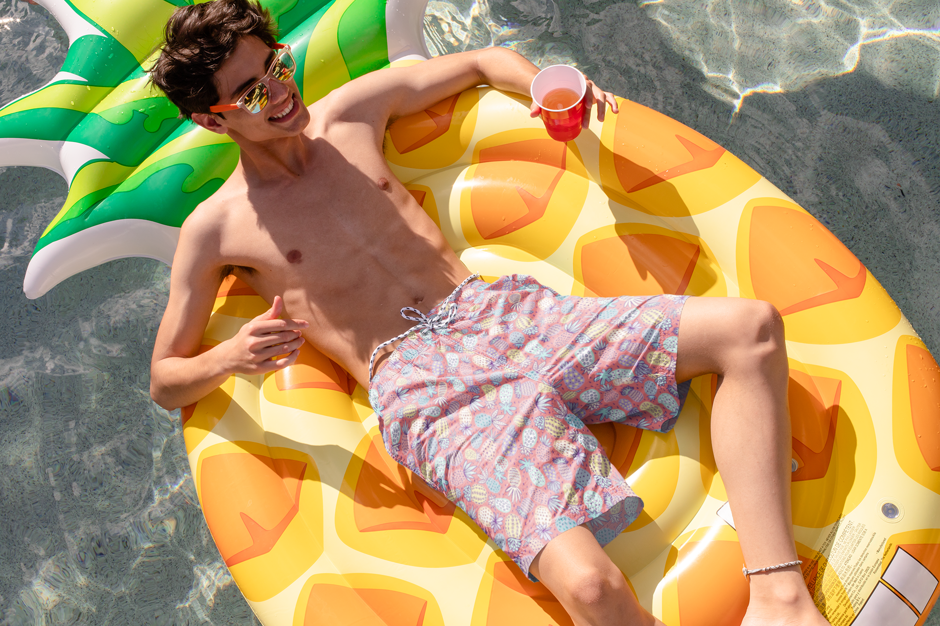 Board Short - Pineapple