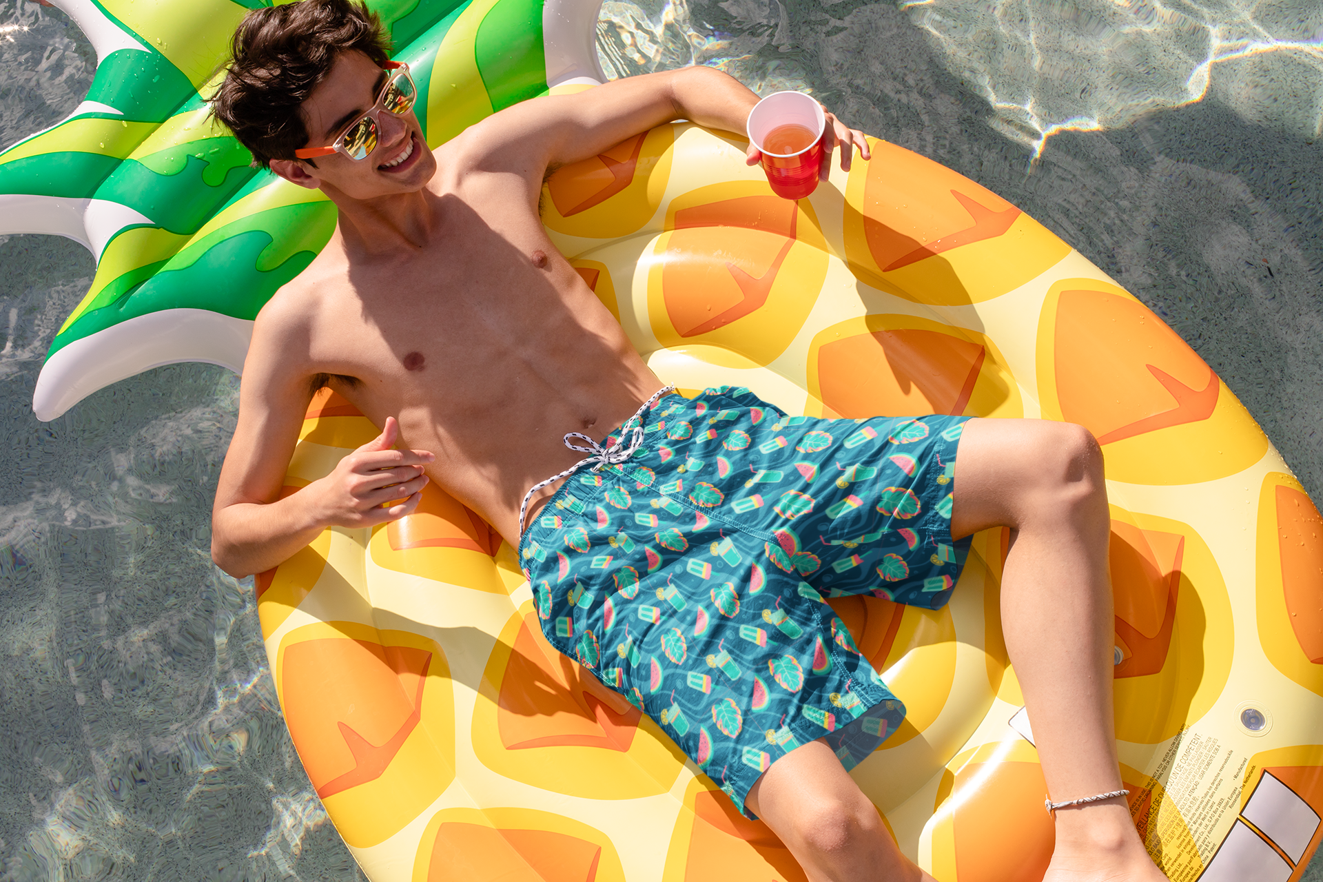 Board Short - Water Melon