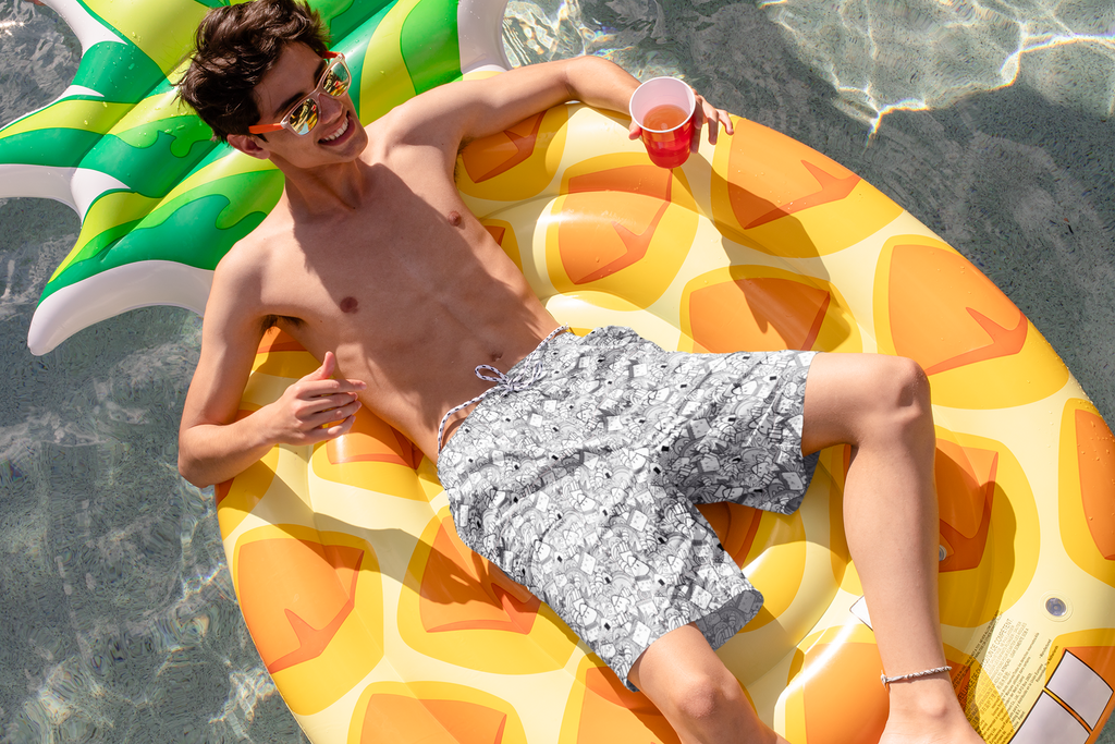 Board Short - Food Frenzy