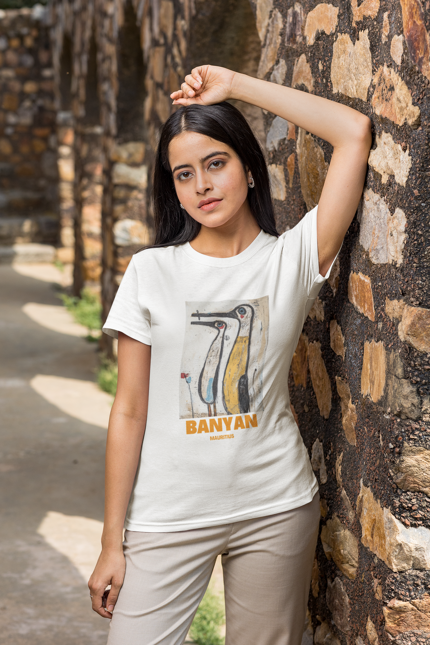 Long-Necked Companions Yellow