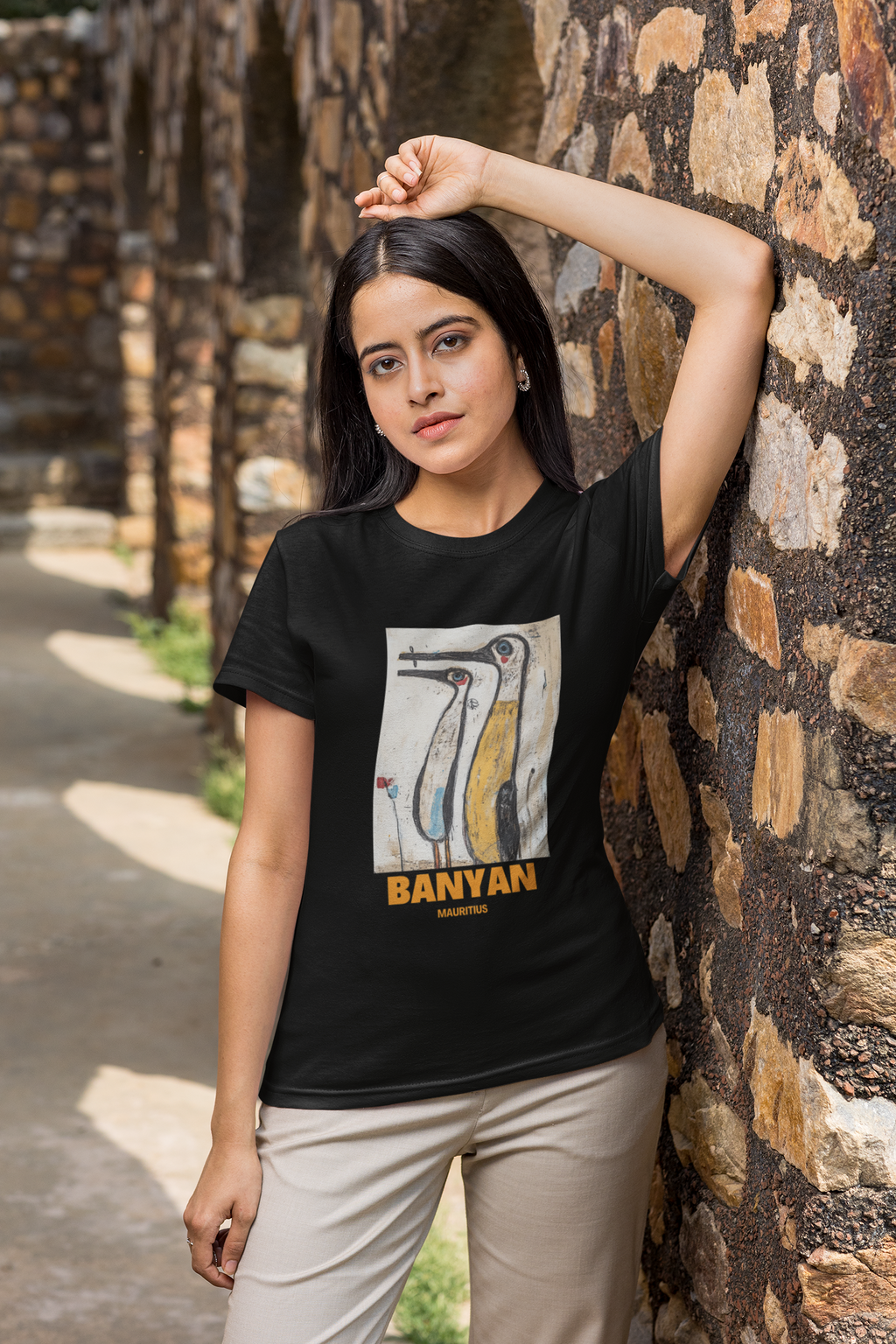 Long-Necked Companions Yellow