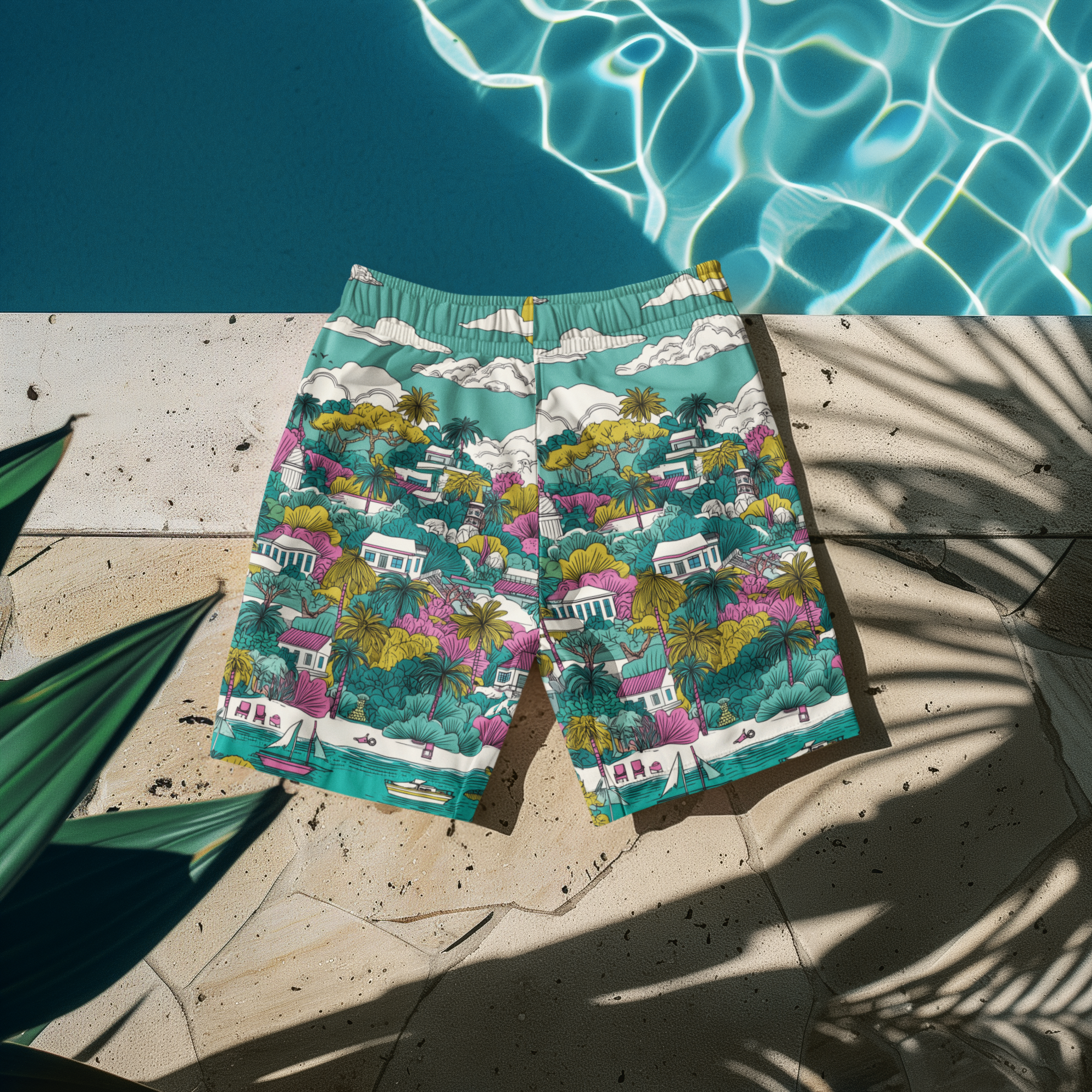 Board Short - Mt Fuji